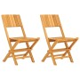 Sillas de jardín plegables 2 uds madera maciza teca 47x61x90cm de vidaXL, Sillas de jardín - Ref: Foro24-362759, Precio: 149,...