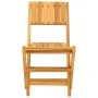 Klappbare Gartenstühle, 2 Stück, massives Teakholz, 47 x 61 x 90 cm von vidaXL, Gartenstühle - Ref: Foro24-362759, Preis: 131...