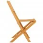 Klappbare Gartenstühle, 2 Stück, massives Teakholz, 47 x 61 x 90 cm von vidaXL, Gartenstühle - Ref: Foro24-362759, Preis: 131...