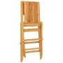 Sillas de jardín plegables 2 uds madera maciza teca 47x61x90cm de vidaXL, Sillas de jardín - Ref: Foro24-362759, Precio: 131,...