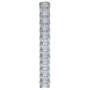 Silver galvanized steel garden fence 50x1.25 m by vidaXL, fence panels - Ref: Foro24-149514, Price: 79,30 €, Discount: %