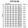 Gartenzaun aus silberverzinktem Stahl, 50 x 1,25 m von vidaXL, Zaunpaneele - Ref: Foro24-149514, Preis: 79,30 €, Rabatt: %