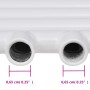Gerader Badheizkörper 500 x 764 mm von vidaXL, Heizkörper - Ref: Foro24-140841, Preis: 83,48 €, Rabatt: %