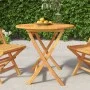 Folding garden table solid teak wood 85x76 cm by vidaXL, Garden tables - Ref: Foro24-44689, Price: 141,76 €, Discount: %