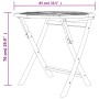 Klappbarer Gartentisch aus massivem Teakholz 85x76 cm von vidaXL, Gartentische - Ref: Foro24-44689, Preis: 143,92 €, Rabatt: %
