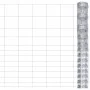 Valla de jardín de acero galvanizado plateado 50x1,5 m de vidaXL, Paneles de vallas - Ref: Foro24-149515, Precio: 124,52 €, D...
