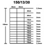 Valla de jardín de acero galvanizado plateado 50x1,5 m de vidaXL, Paneles de vallas - Ref: Foro24-149515, Precio: 130,64 €, D...