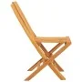 Klappbare Gartenstühle, 2 Stück, massives Teakholz, 47 x 47 x 89 cm von vidaXL, Gartenstühle - Ref: Foro24-362757, Preis: 161...