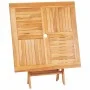 Folding garden table made of solid teak wood 85x85x76 cm by vidaXL, Garden tables - Ref: Foro24-47419, Price: 108,50 €, Disco...