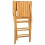 Klappbare Gartenstühle 2 Stück aus massivem Teakholz 55x61x90 cm von vidaXL, Gartenstühle - Ref: Foro24-362760, Preis: 153,55...
