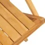 Klappbare Gartenstühle 2 Stück aus massivem Teakholz 55x61x90 cm von vidaXL, Gartenstühle - Ref: Foro24-362760, Preis: 153,55...
