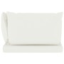 Garden sofa made of 2-seater pallets with white cushions by vidaXL, Garden sets - Ref: Foro24-3067274, Price: 164,43 €, Disco...