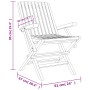 Juego de comedor para jardín 5 piezas madera maciza de teca de vidaXL, Conjuntos de jardín - Ref: Foro24-3155005, Precio: 439...