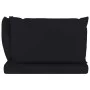 2-seater pallet garden sofa with black cushions by vidaXL, Garden sets - Ref: Foro24-3067279, Price: 134,61 €, Discount: %