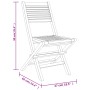 5-teiliges Garten-Essset aus massivem Teakholz von vidaXL, Gartensets - Ref: Foro24-3155011, Preis: 435,13 €, Rabatt: %