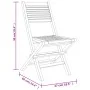 5-teiliges Garten-Essset aus massivem Teakholz von vidaXL, Gartensets - Ref: Foro24-3155011, Preis: 432,01 €, Rabatt: %