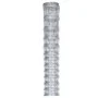 Gartenzaun aus silberverzinktem Stahl, 50 x 1,5 m von vidaXL, Zaunpaneele - Ref: Foro24-149490, Preis: 99,28 €, Rabatt: %