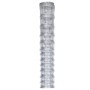 Valla de jardín de acero galvanizado plateado 50x1,5 m de vidaXL, Paneles de vallas - Ref: Foro24-149490, Precio: 100,72 €, D...