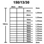 Valla de jardín de acero galvanizado plateado 50x1,5 m de vidaXL, Paneles de vallas - Ref: Foro24-149490, Precio: 100,72 €, D...