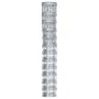 Gartenzaun aus silberverzinktem Stahl, 50 x 1,25 m von vidaXL, Zaunpaneele - Ref: Foro24-149502, Preis: 92,76 €, Rabatt: %