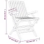 Garten-Essgruppe 7-teilig aus massivem Teakholz von vidaXL, Gartensets - Ref: Foro24-3155006, Preis: 574,15 €, Rabatt: %