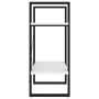 2-stufiges weißes Sperrholzregal 60x30x70 cm von vidaXL, Bücherregale und Regale - Ref: Foro24-806427, Preis: 29,03 €, Rabatt: %