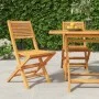 Sillas de jardín plegables 2 uds madera maciza teca 47x62x90cm de vidaXL, Sillas de jardín - Ref: Foro24-362761, Precio: 151,...