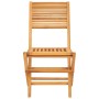 Klappbare Gartenstühle, 2 Stück, massives Teakholz, 47 x 62 x 90 cm von vidaXL, Gartenstühle - Ref: Foro24-362761, Preis: 156...