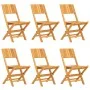 7-teilige Garten-Essgarnitur aus massivem Teakholz von vidaXL, Gartensets - Ref: Foro24-3155008, Preis: 540,69 €, Rabatt: %