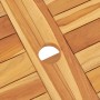 Juego de comedor para jardín 5 piezas madera maciza de teca de vidaXL, Conjuntos de jardín - Ref: Foro24-3155009, Precio: 455...