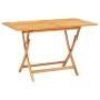 Juego de comedor para jardín 5 piezas madera maciza de teca de vidaXL, Conjuntos de jardín - Ref: Foro24-3155007, Precio: 400...
