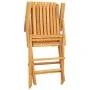 Folding garden chairs 2 units solid teak wood 61x67x90 cm by vidaXL, Garden chairs - Ref: Foro24-362758, Price: 156,09 €, Dis...