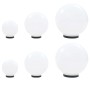 LED ball lamp set 6 pcs spherical PMMA 20/30/40 cm by vidaXL, Outdoor lighting - Ref: Foro24-277146, Price: 197,73 €, Discoun...