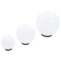 LED ball lamp set 6 pcs spherical PMMA 20/30/40 cm by vidaXL, Outdoor lighting - Ref: Foro24-277146, Price: 197,73 €, Discoun...
