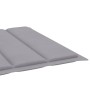 Garden sun lounger with solid acacia wood cushion. by vidaXL, Loungers - Ref: Foro24-3061603, Price: 226,26 €, Discount: %