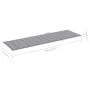 Tumbona de jardín con cojín madera maciza de acacia de vidaXL, Tumbonas - Ref: Foro24-3061603, Precio: 240,73 €, Descuento: %