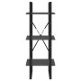 3-tier shelving solid gray pine wood 40x30x105 cm by vidaXL, Bookcases and shelves - Ref: Foro24-806494, Price: 38,28 €, Disc...