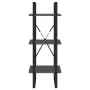 3-tier shelving solid gray pine wood 40x30x105 cm by vidaXL, Bookcases and shelves - Ref: Foro24-806494, Price: 38,28 €, Disc...