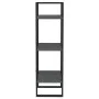 3-tier shelving solid gray pine wood 40x30x105 cm by vidaXL, Bookcases and shelves - Ref: Foro24-806494, Price: 38,28 €, Disc...