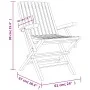 Juego de comedor para jardín 5 piezas madera maciza de teca de vidaXL, Conjuntos de jardín - Ref: Foro24-3155019, Precio: 418...