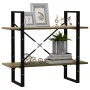 2-level solid pine wood shelf 80x30x70 cm by vidaXL, Bookcases and shelves - Ref: Foro24-806455, Price: 38,27 €, Discount: %