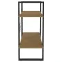 2-level solid pine wood shelf 80x30x70 cm by vidaXL, Bookcases and shelves - Ref: Foro24-806455, Price: 38,27 €, Discount: %