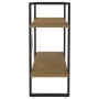 2-stöckiges Regal aus massivem Kiefernholz 80x30x70 cm von vidaXL, Bücherregale und Regale - Ref: Foro24-806455, Preis: 38,27...