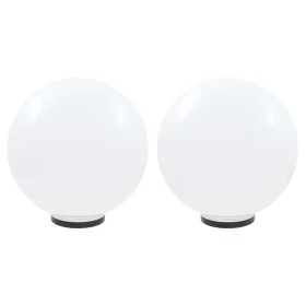 Lámparas de bola LED 2 unidades esféricas PMMA 50 cm de vidaXL, Iluminación de exterior - Ref: Foro24-277145, Precio: 229,07 ...