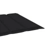 Garden lounger with solid acacia wood cushion by vidaXL, Loungers - Ref: Foro24-3061609, Price: 245,98 €, Discount: %