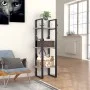 3-tier concrete gray plywood shelf 40x30x105cm by vidaXL, Bookcases and shelves - Ref: Foro24-806491, Price: 35,78 €, Discoun...