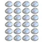 LED Solar Round Outdoor Wall Lamps 24pcs Silver by vidaXL, Outdoor lighting - Ref: Foro24-277140, Price: 102,32 €, Discount: %