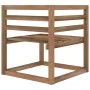 2-seater pallet garden sofa with red cushions by vidaXL, Garden sets - Ref: Foro24-3067278, Price: 141,03 €, Discount: %