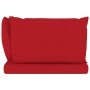 2-seater pallet garden sofa with red cushions by vidaXL, Garden sets - Ref: Foro24-3067278, Price: 125,20 €, Discount: %