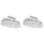 2 ceiling lamps with ellipsoidal glass shade E14 socket by vidaXL, ceiling lights - Ref: Foro24-278760, Price: 141,80 €, Disc...